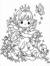 Coloring Precious Moments Pages Fairy Printable Book Adult Kids Print Info Colouring Books Colour Girl Sheets Para Moment Color Easy sketch template