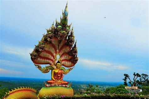 visit wat tham pha daen   beautiful mountain