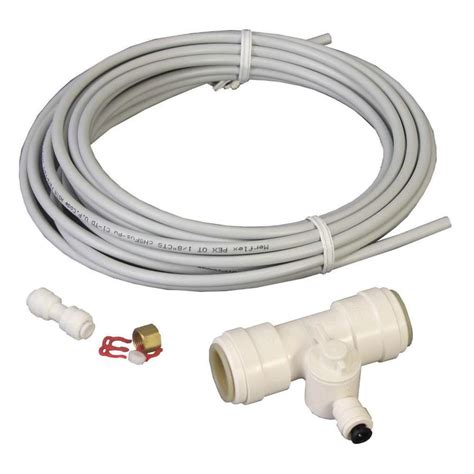 watts 25 ft 125 psi pvc ice maker installation kit at