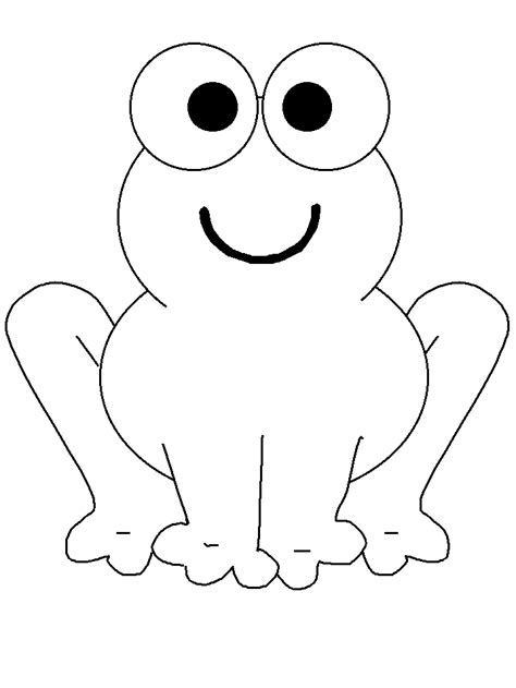 frog  printable coloring pages