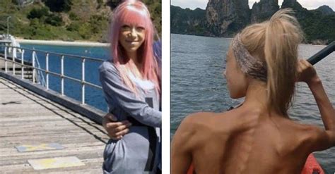anorexic woman  bodybuilding  save    results  shock   words