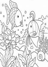 Rainbow Fish Fun Kids Coloring Pages sketch template