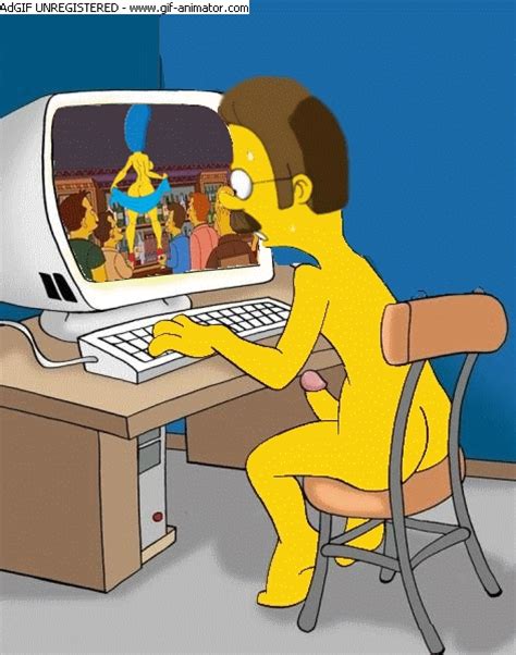 xbooru animated ass ass shake breast shake breasts edna krabappel hair homer simpson