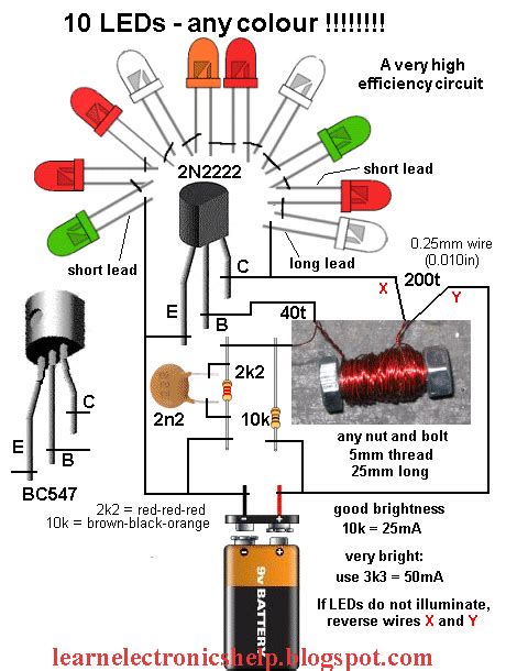 circuit diagram led light