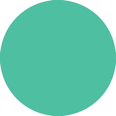 teal circle simply styled sites