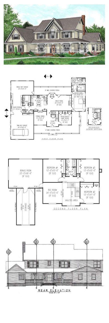 trendy house plans  sq ft open floor ideas farmhouse style bedrooms house plans farmhouse