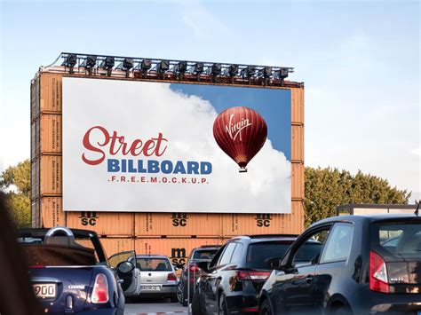 outdoor advertising street billboard mockup psd designbolts