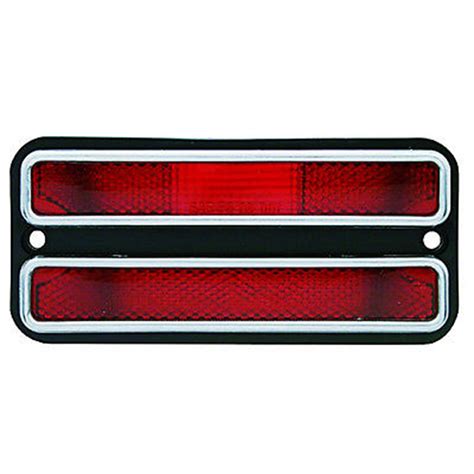 chevy gmc truck front amber rear red side marker light lamp  chrome ebay