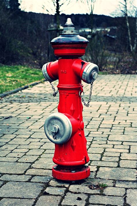 photo hydrant fire water hydrant red  image  pixabay