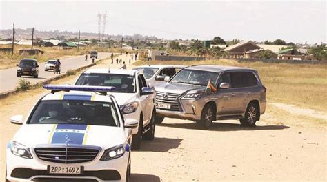 3 men charged after refusing to make way for mnangagwa