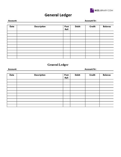 blank ledger template