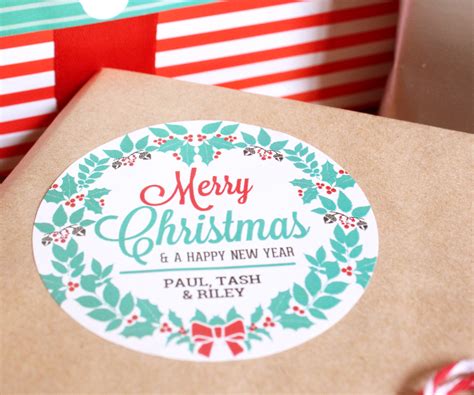 merry christmas labels   paper sparrow worldlabel blog