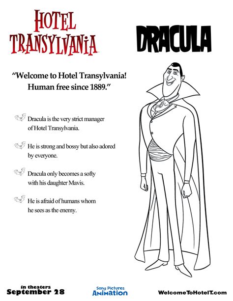 hotel transylvania  coloring pages coloring home