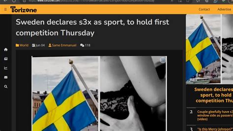 rÔla🤩🦅 on twitter sex declared as a sport in sweden don t say i didn