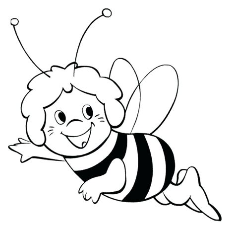 honey bee coloring pages  kids dhaverkate