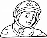 Kolorowanki Kosmonauta Kolorowanka Ussr Dzieci sketch template