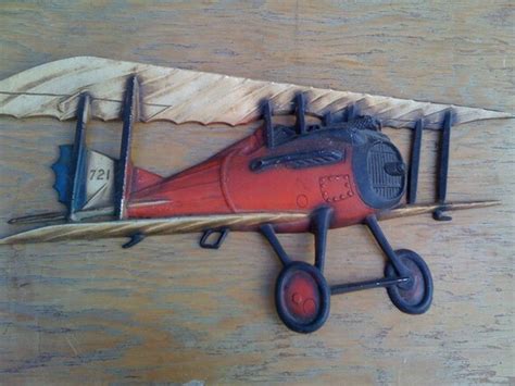 Die Cast Wall Hanging Airplane Made By Sexton 1970 By Earthenology