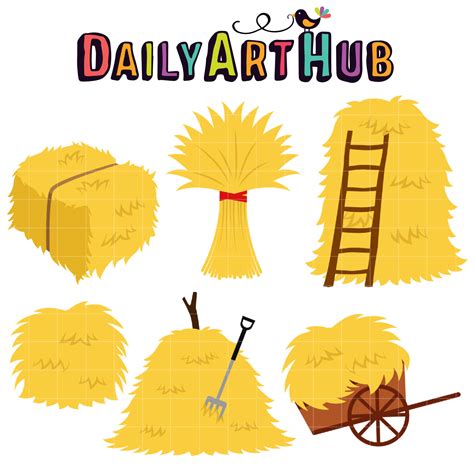 haystack clip art set daily art hub graphics alphabets svg