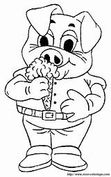 Eating Pig Ice Cream Coloring Pigs Browser Ok Internet Change Case Will sketch template