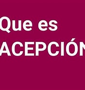 Image result for Acepción. Size: 175 x 185. Source: www.youtube.com