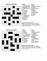 Crossword Answers sketch template