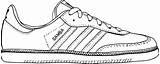 Adidas Shoe Samba Sketch Drawing Shoes Clipart Vector Tennis Line Sneakers Vans Openclipart Slippers Converse Transparent Clip Book Noodles Big sketch template