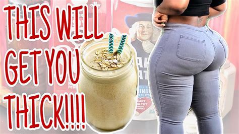 Drink This To Get Bigger Butt And Hips How I Make Protein Shake And When