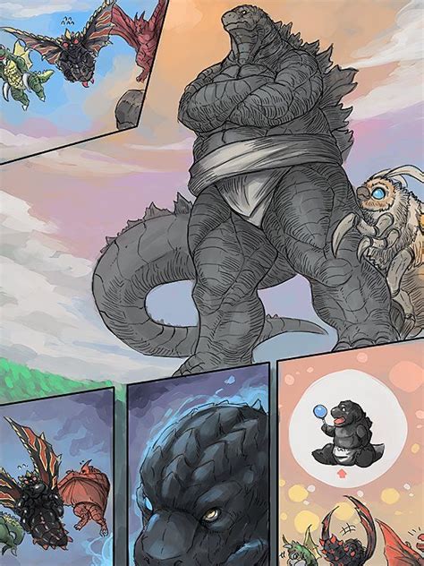 Definitely Krogan On Twitter Godzilla Godzilla Wallpaper Godzilla Funny