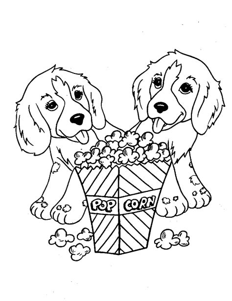 puppy coloring pages  large images