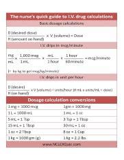 dosage cheat sheet  nurses quick guide   drug calculations ddesired dose hamount
