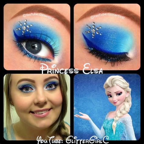 Disney Princess Queen Elsa From Frozen Makeup Look