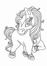 Pferde Malvorlagen Filly Elfen Pferd Pony Kostenlose Herunterladen sketch template