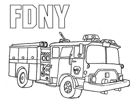 fire truck coloring pages  kids printable truck coloring pages