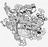 Peach Bros Bowser Odyssey Land Luigi Colouring Nicepng Rbk Tekenfilm Cameo sketch template