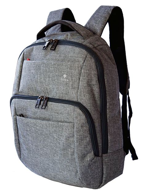 swiza portas college  professional laptop backpack gray tweed find   details