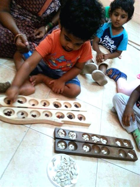 mylapore times traditional games  bamboola play school  madras week