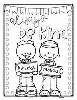 Kindness Kind Freebie Teamwork Happierhuman sketch template