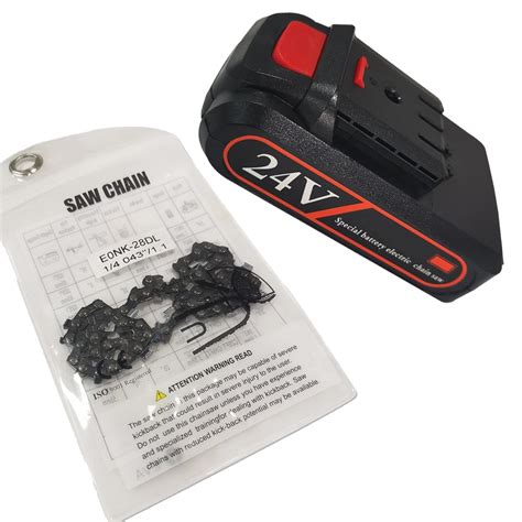 electric woodworking chainsaw battery mini  hand  battery ebay