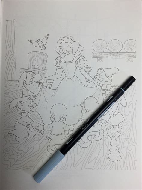 snow white kawade shobo coloring book review coloring queen