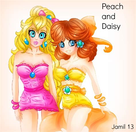 Peach And Daisy Summer 13 By Jamilsc11 On Deviantart
