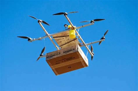 amazon testing drones  secret location  british columbia   commerical drones