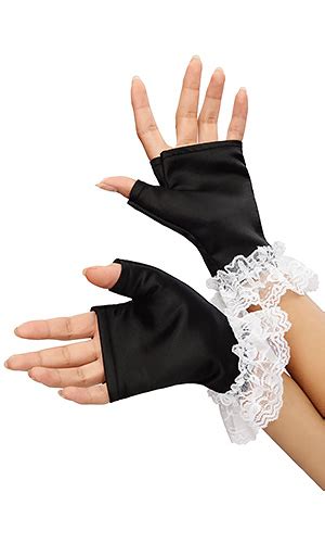 Fingerless Maids Gloves [glv008] £11 02 The Fantasy