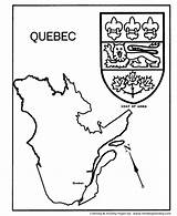 Quebec sketch template