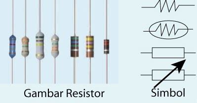 info komponen elektronik pengertian resistor