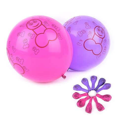 10pcs Penis Fun Sex Balloons Hen Night Party Decor Party Girls Night