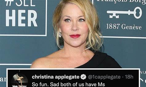christina applegate says it is sad that both she and selma blair have