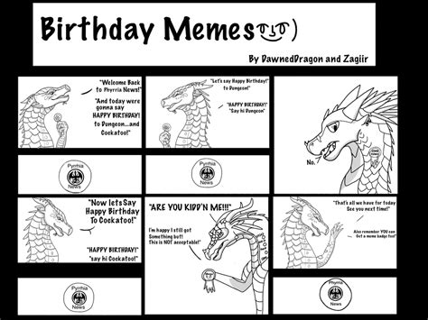 artist birthday memes