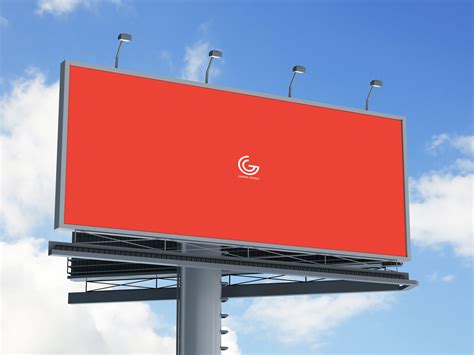 outdoor billboard hoarding mock   advertisementgraphic google tasty graphic designs