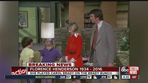 Florence Henderson Mom On The Brady Bunch Has Died At