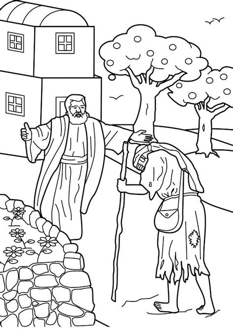 mfw  wk  monday  lost son sunday school coloring pages